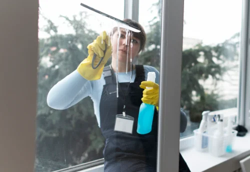 Nettoyage de vitres intérieures et extérieures à Authume